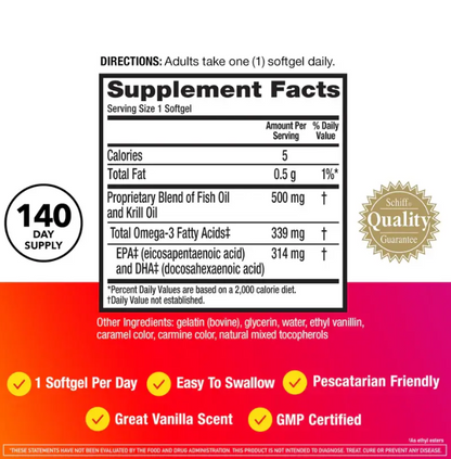 🔥 MegaRed Omega 3s®  – Impulsa tu testosterona y energía natural  500 mg. 30 Caps.